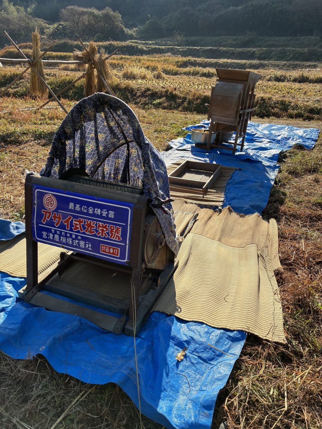 自然農米研修を修了しました