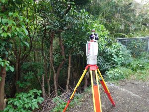 小笠原村測量記その５「邂逅、地上レーザ測量」