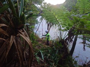 小笠原村測量記その10「4基準点設置」